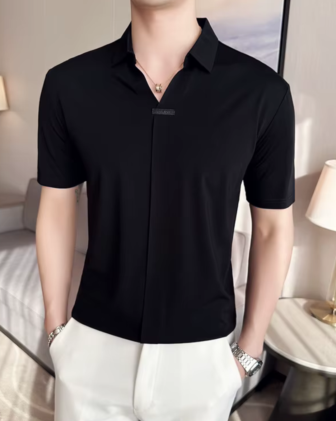 Milano® - Polo Elástico Anti-Arrugas