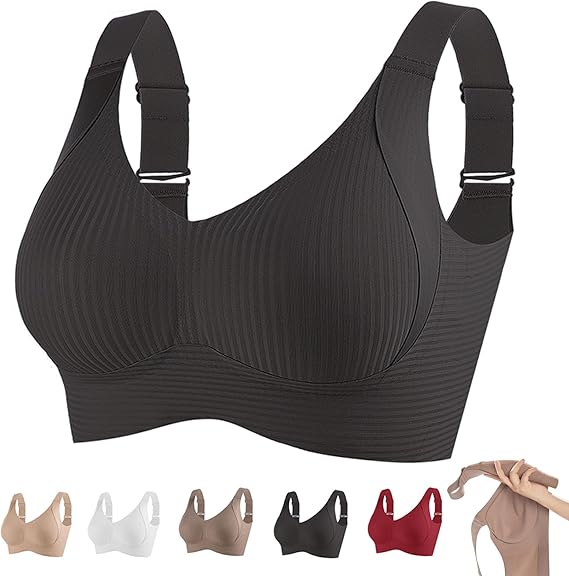 Sujetador Push-Up Sin Aros – Sin Costuras y con Tirantes Ajustables (OFERTA 3x1)