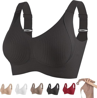 Sujetador Push-Up Sin Aros – Sin Costuras y con Tirantes Ajustables (OFERTA 3x1)