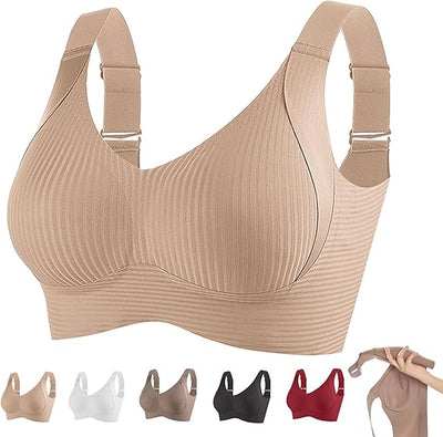 Sujetador Push-Up Sin Aros – Sin Costuras y con Tirantes Ajustables (OFERTA 3x1)