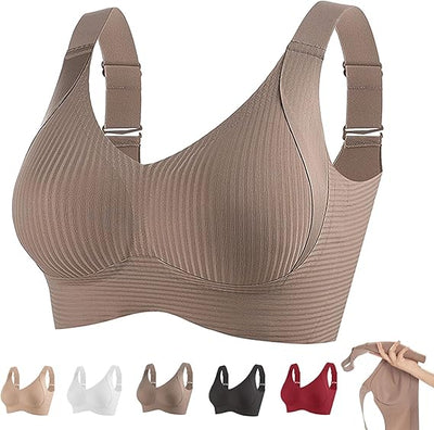 Sujetador Push-Up Sin Aros – Sin Costuras y con Tirantes Ajustables (OFERTA 3x1)