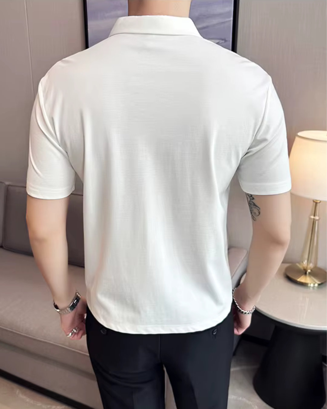 Milano® - Polo Elástico Anti-Arrugas