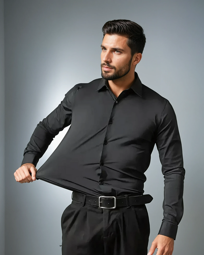 Camisa Elástica Ultra-Tech® - Sin arrugas, sin mal olor (1+1 GRATIS)