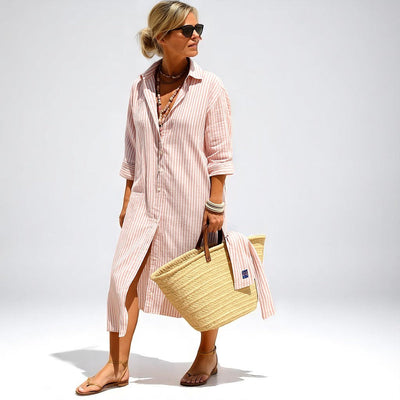 Sofía® | Vestido de algodón + Collar de Regalo