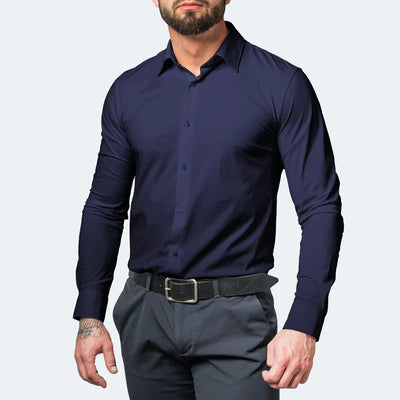 Camisa Elástica Ultra-Tech® - Sin arrugas, sin mal olor (1+1 GRATIS)