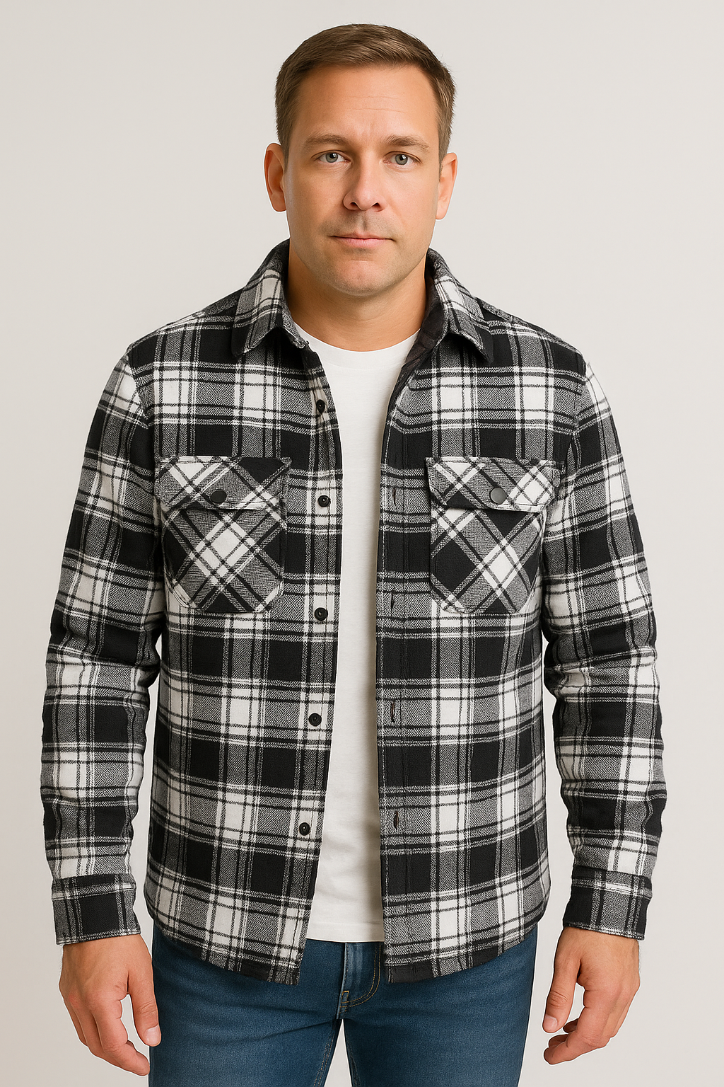 SIMÓN | CHAQUETA CORTAVIENTOS DE FRANELA