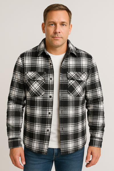 SIMÓN | CHAQUETA CORTAVIENTOS DE FRANELA