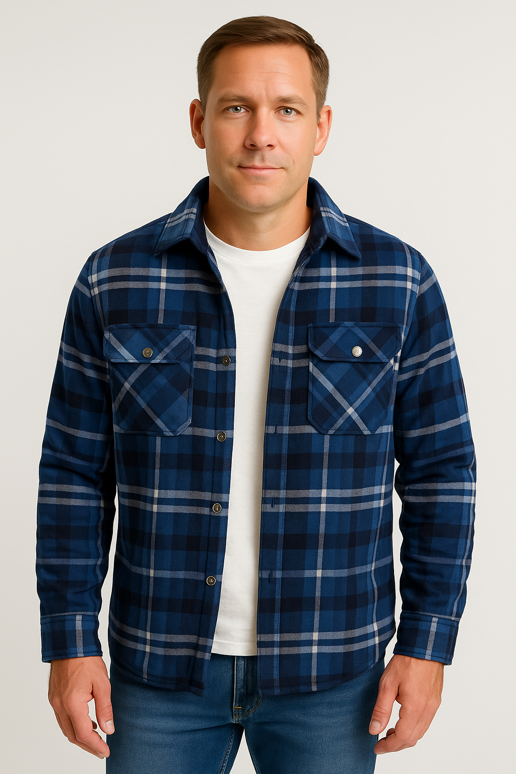 SIMÓN | CHAQUETA CORTAVIENTOS DE FRANELA