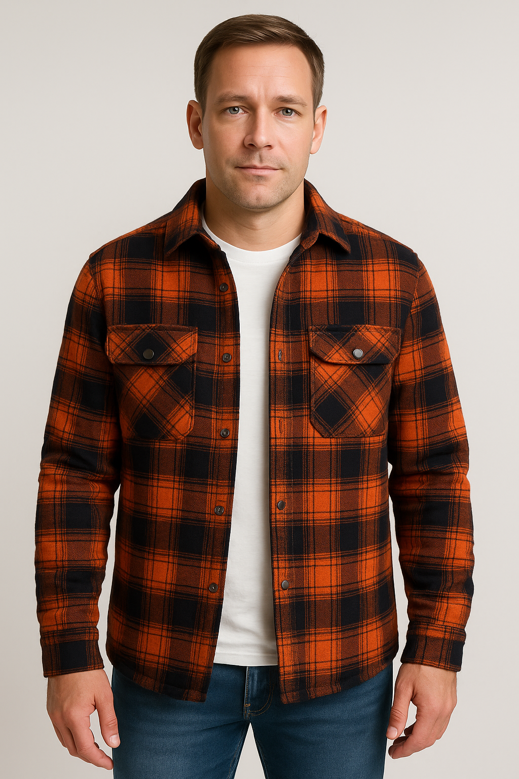 SIMÓN | CHAQUETA CORTAVIENTOS DE FRANELA