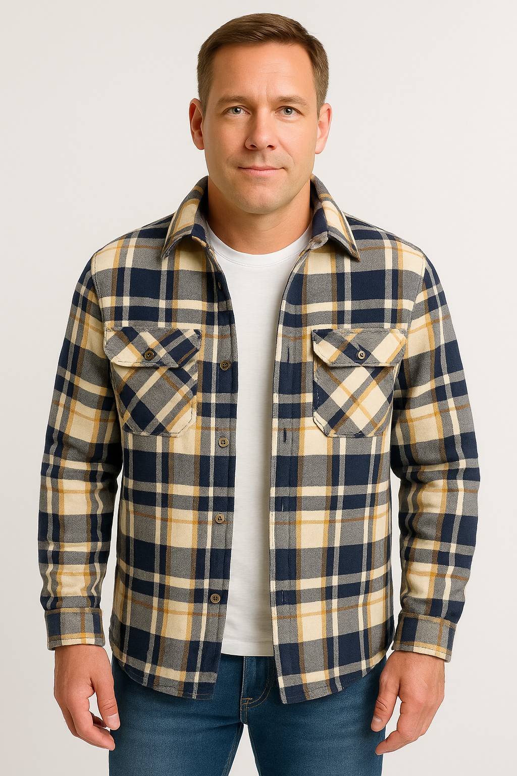 SIMÓN | CHAQUETA CORTAVIENTOS DE FRANELA