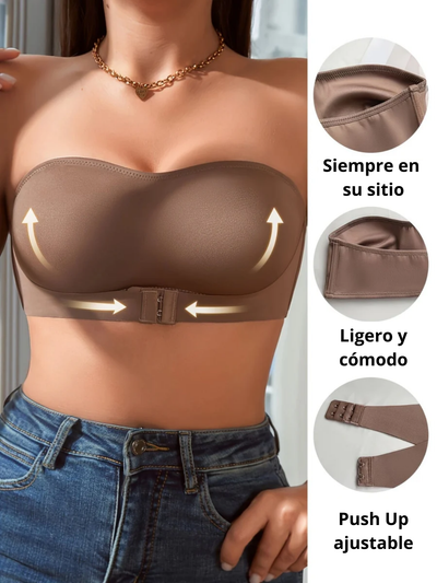 Aurea™  - Sujetador Push Up Sin Tirantes (1+1 GRATIS)