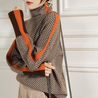 Emma | Suéter Rayado de Cachemir