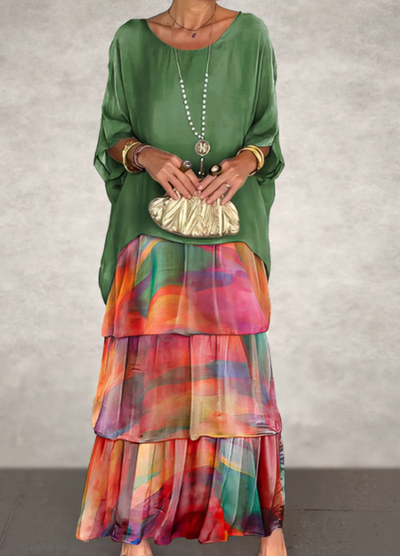 VESTIDO FLORENCIA - SILUETA SUELTA