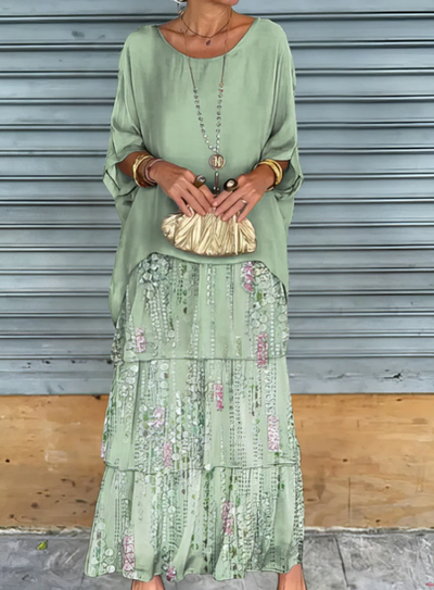 VESTIDO FLORENCIA - SILUETA SUELTA