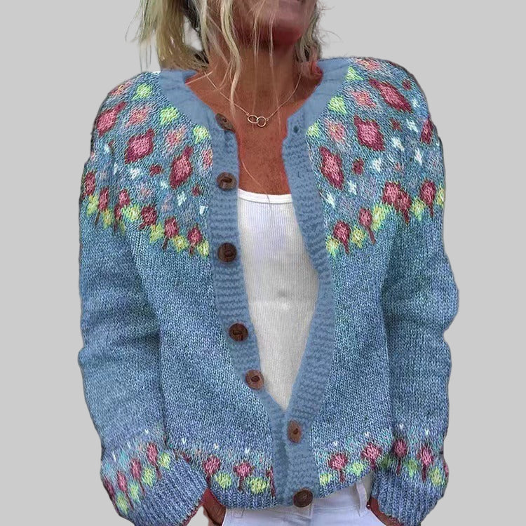 Quinnie | Chaqueta de punto vintage islandesa