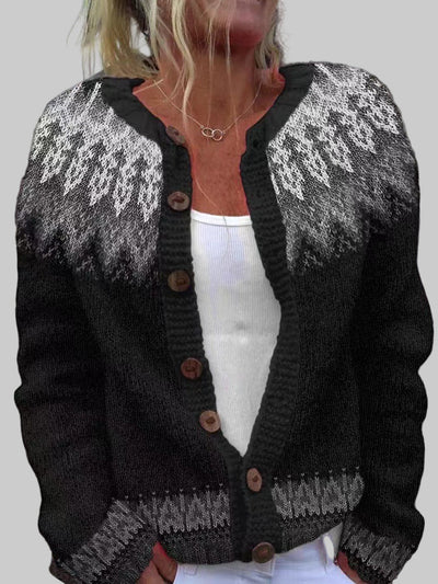 Nevaeh | Chaqueta de punto vintage islandesa