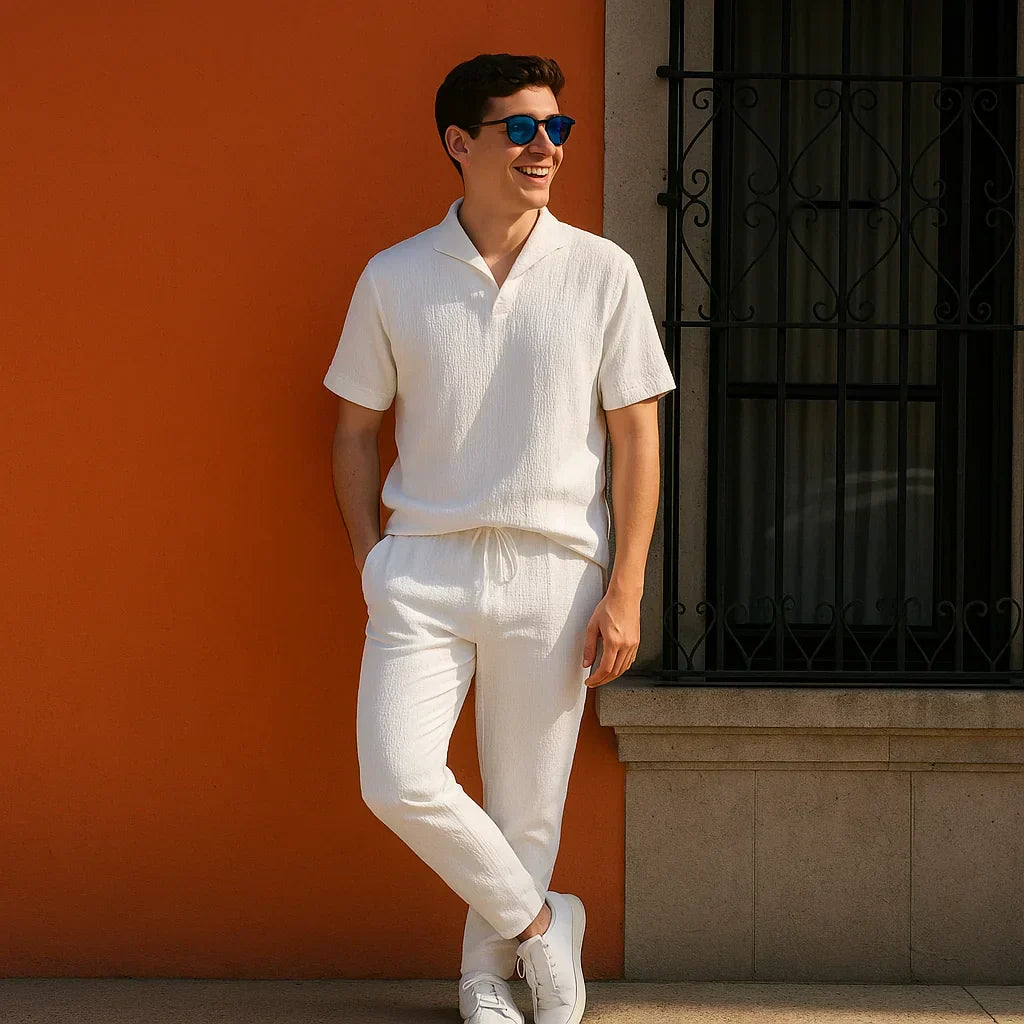 Linova | Camisa de Lino + Pantalón de Regalo