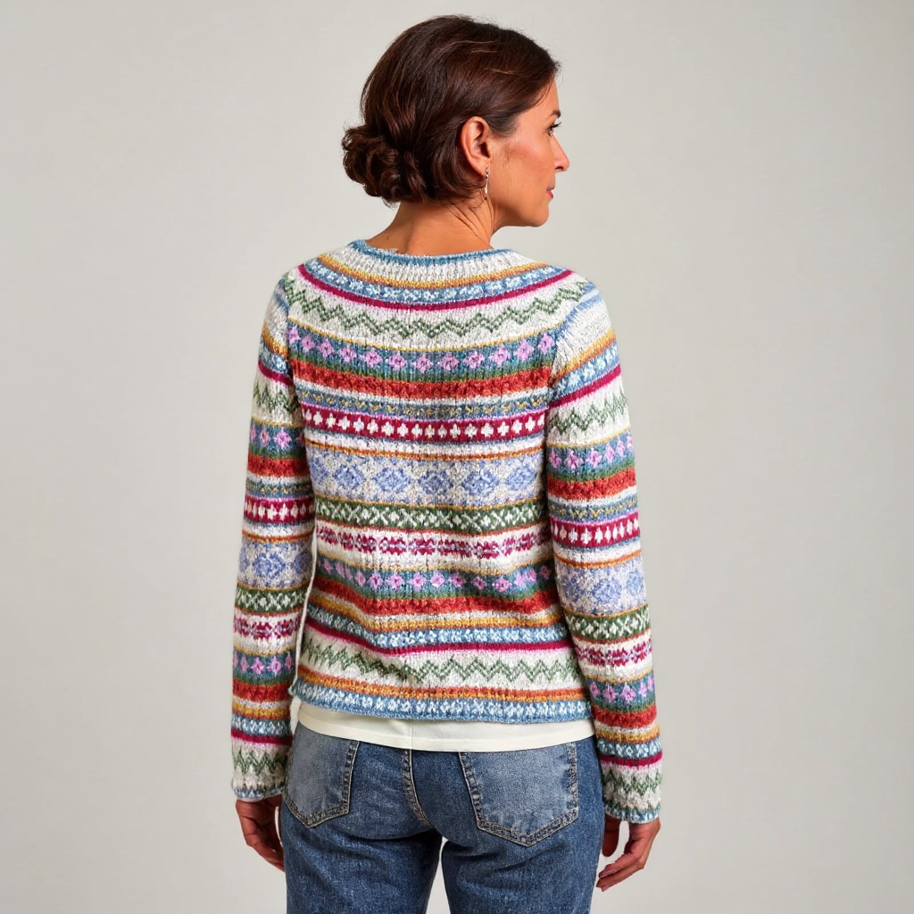 Camila | Handgemachter Vintage-Pullover