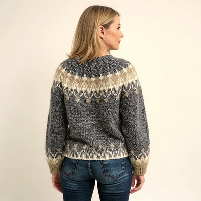 Samantha | Handgemachter Vintage-Pullover