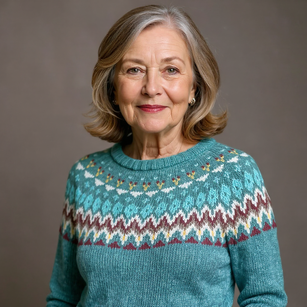 Sofia | Handgemachter Vintage-Pullover