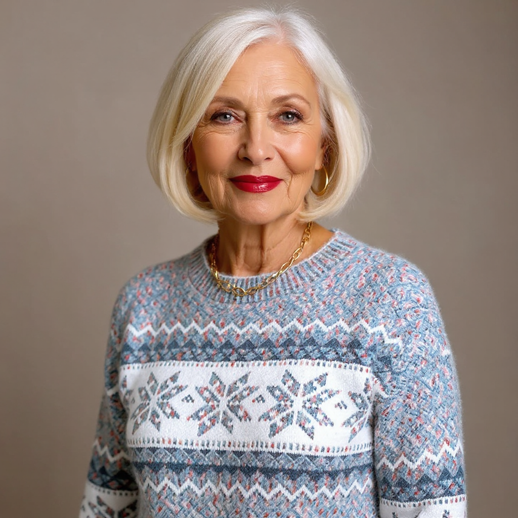 Melanie | Handgemachter Vintage-Pullover