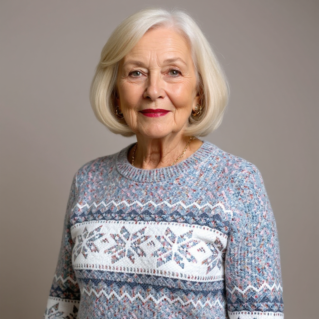 Melanie | Handgemachter Vintage-Pullover