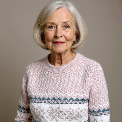 Melanie | Handgemachter Vintage-Pullover