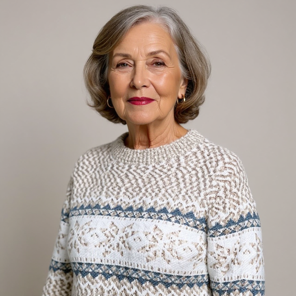 Melanie | Handgemachter Vintage-Pullover