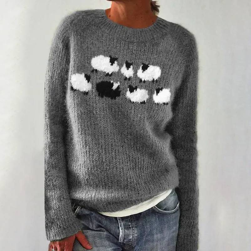 Ellie | Handgemachter Vintage-Pullover