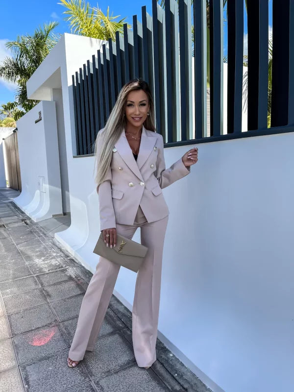 VANESA - CONJUNTO DE BLAZER Y PANTALÓN
